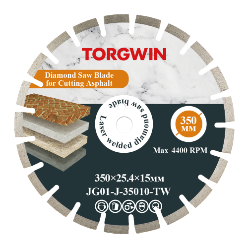 ເພັດ laser-welded saw blade ສໍາລັບຄອນກີດ