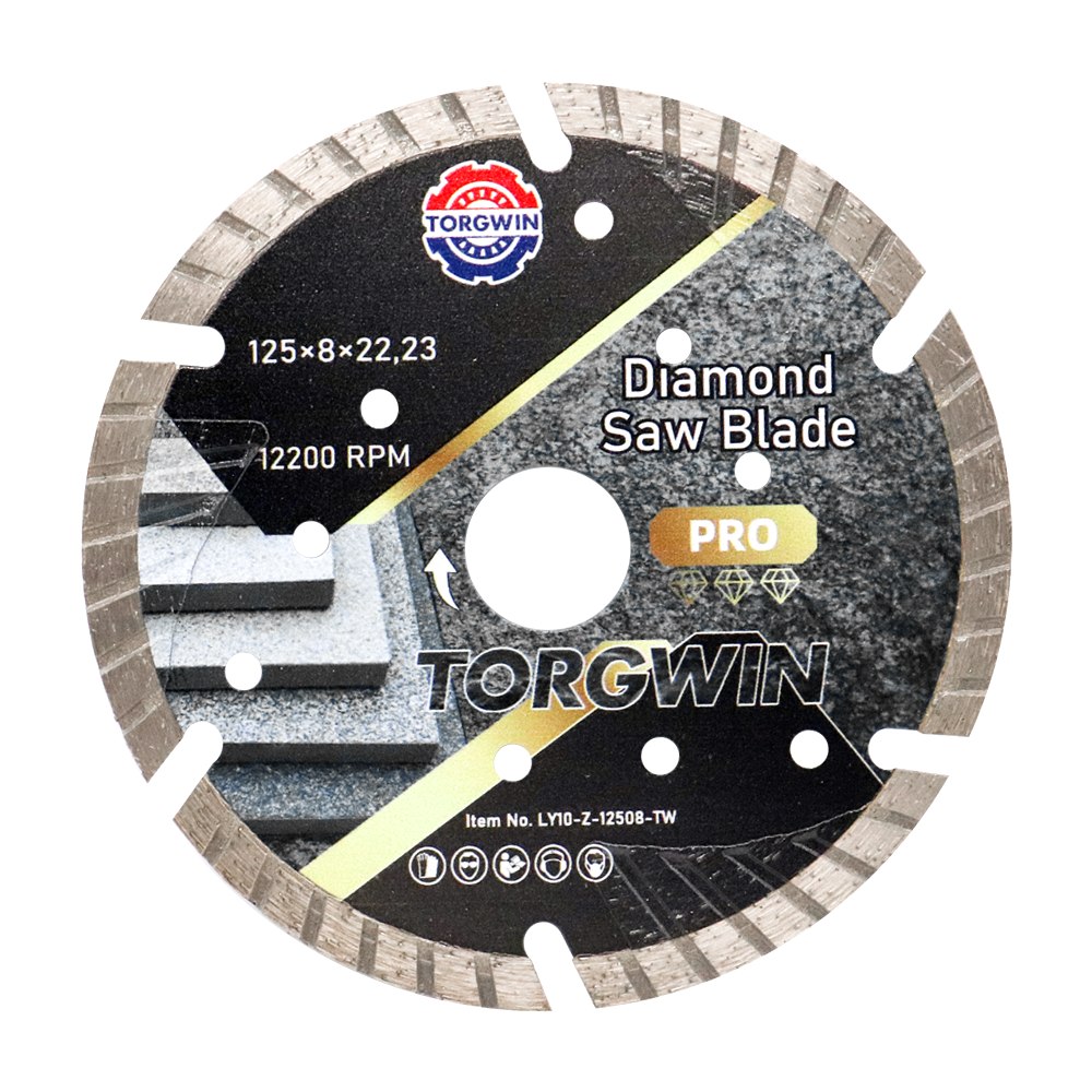 ແຜ່ນດິດ segmented saw lander ສໍາລັບຕັດຫິນອ່ອນ