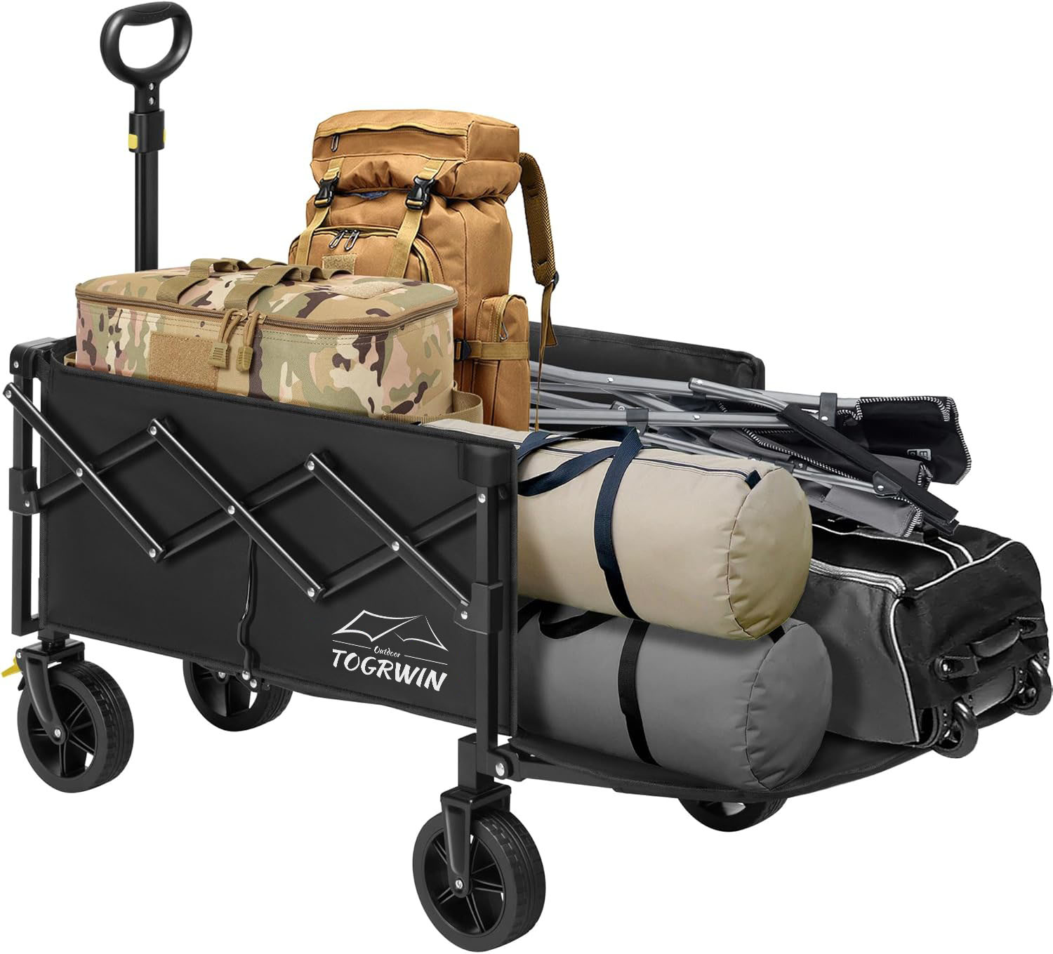 wagon collapible ມີ tailgate, ການໂຫຼດໂຫຼດ 320lb